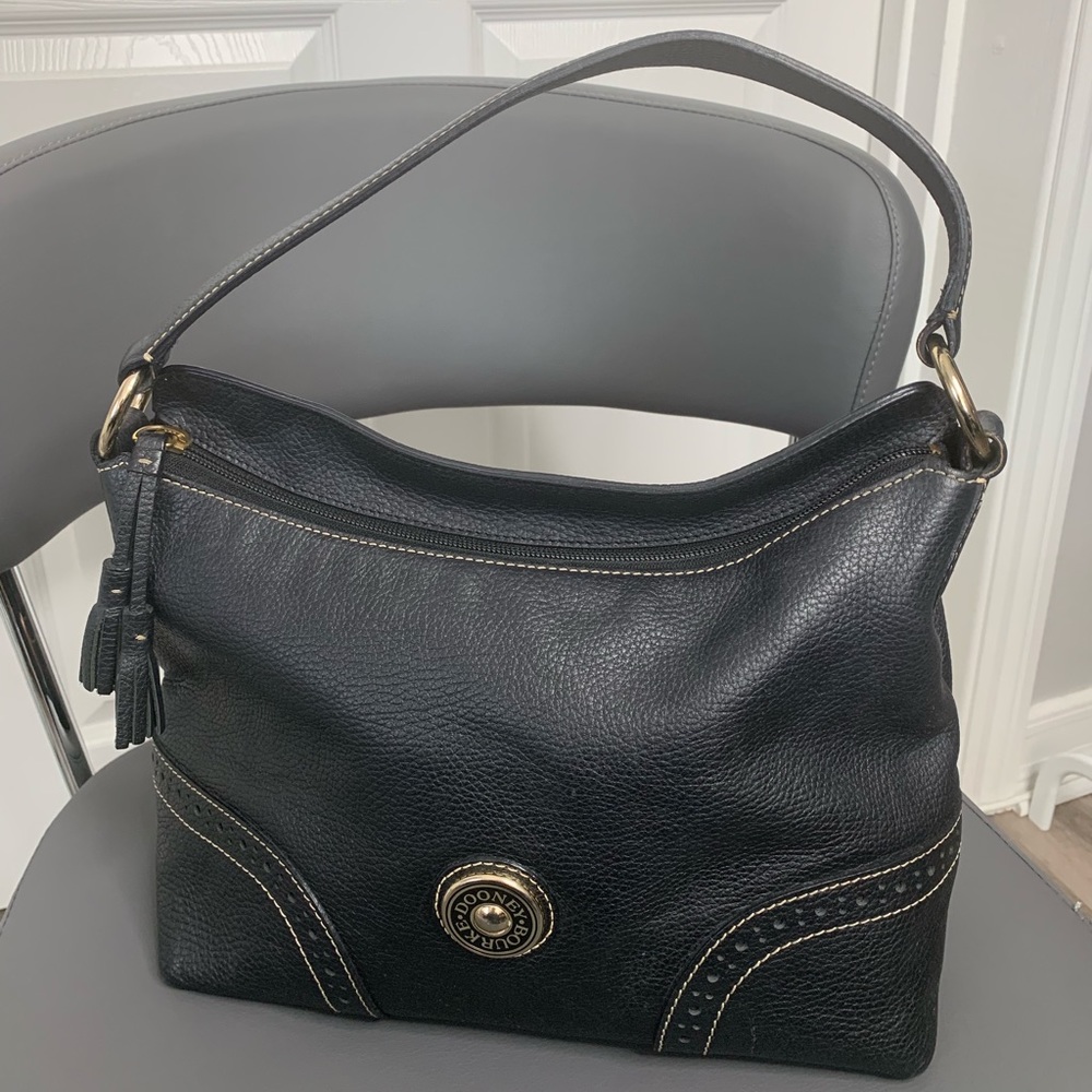 Dooney & Bourke Leather Shoulder Hobo Purse